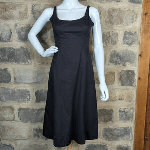 Bitten SJP Dress Woman's Size‎ 2 Black Fit & Flare LBD Sleeveless Lined HOCO